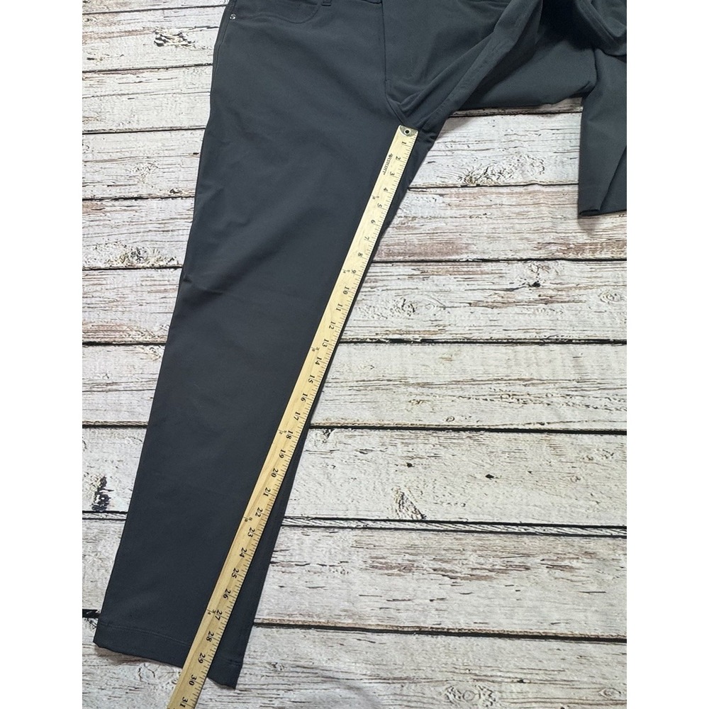 lululemon ABC Classic-Fit Pant Trouser Warpstreme Smooth Twill 33 Gray LM5AO1S - Picture 2 of 6